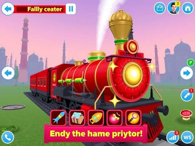 Taj Express Sim Gameplay Screenshot